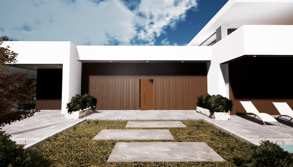 Puertas Ocultas para Exteriores en el Mundo del Interiorismo y la Arquitectura