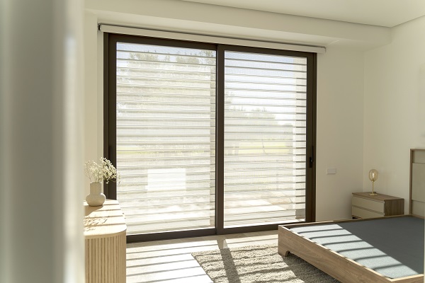 Ventanas de aluminio color Oxidon Cabañero