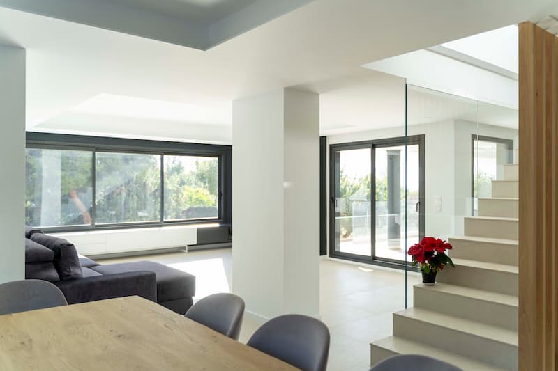 Vestir las ventanas del salón